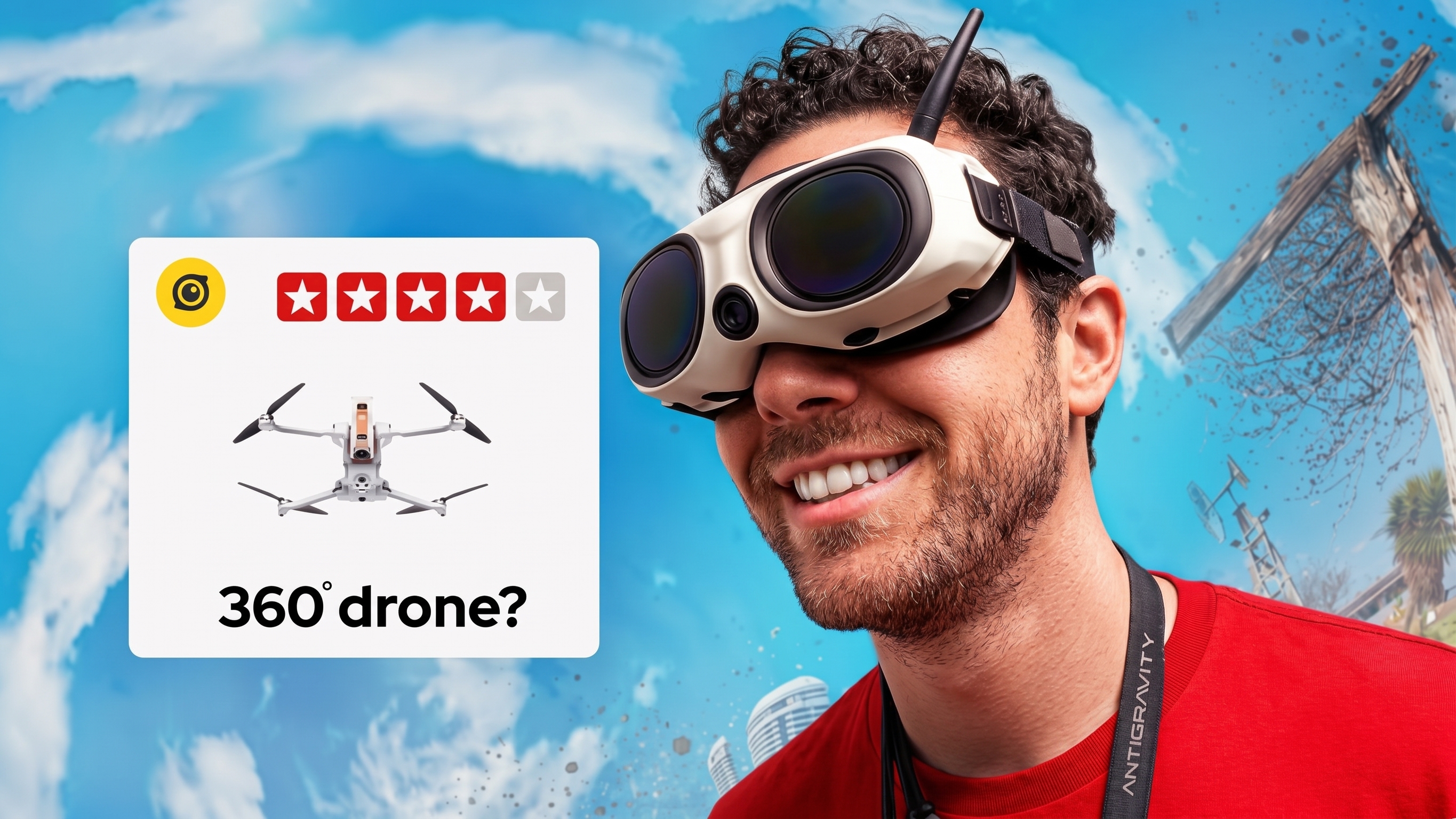 I Tested a "360° Drone" with FPV Goggles! (Did It Meet the Hype?)